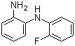 结构式 CAS# 28898-03-5, N-(2-氟苯基)-1,2-二氨基苯