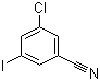 3-Chloro-5-iodobenzonitrile molecular structure (CAS 289039-30-1)