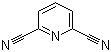 2,6-吡啶二甲腈分子结构 (CAS 2893-33-6)