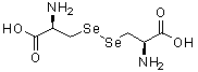 结构式 CAS# 2897-21-4, 硒代-DL-胱氨酸