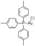 structure of CAS# 28978-10-1, Chloro[tris(4-methylphenyl)phosphine]gold;Chloro(tri-4-methylphenylphosphine)gold; Chloro(tri-p-tolylphosphine)gold; Chloro(tris(p-tolyl)phosphine)gold