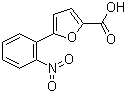 5-(2-硝基苯基)-2-糠酸分子结构 (CAS 29048-34-8)