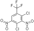 structure of CAS# 29091-09-6, 2,4-Dichloro-3,5-dinitrobenzotrifluoride;2,4-Dichloro-1,3-dinitro-5-(trifluoromethyl)-benzene