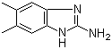 2-Amino-5,6-dimethylbenzimidazole molecular structure (CAS 29096-75-1)