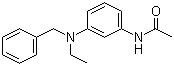 structure of CAS# 29103-58-0, 3-(N-Ethyl-N-benzyl)aminoacetanilide;N-[3-[Ethyl(phenylmethyl)amino]phenyl]acetamide