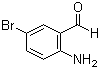 2-Amino-5-bromobenzenecarbaldehyde molecular structure (CAS 29124-57-0)