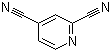 结构式 CAS# 29181-50-8, 吡啶-2,4-二腈