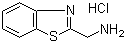1,3-Benzothiazol-2-ylmethylamine hydrochloride molecular structure (CAS 29198-41-2)