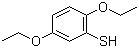 2,5-二乙氧基苯硫酚分子结构 (CAS 29236-93-9)