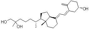 25,26-Dihydroxyvitamin D3 molecular structure (CAS 29261-12-9)