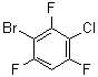 结构式 CAS# 292621-44-4, 2-溴-4-氯-1,3,5-三氟苯