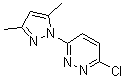 结构式 CAS# 29334-67-6, 3-(3,5-二甲基吡唑-1-基)-6-氯哒嗪