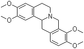 Tetrahydropalmatine molecular structure (CAS 2934-97-6)