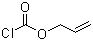 structure of CAS# 2937-50-0, Allyl chloroformate;prop-2-enyl carbonochloridate