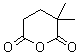 二氢-3,3-二甲基-2H-吡喃-2,6(3H)-二酮分子结构 (CAS 2938-48-9)