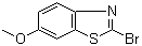 structure of CAS# 2941-58-4, 2-Bromo-6-methoxybenzothiazole