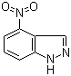 4-硝基吲唑分子结构 (CAS 2942-40-7)