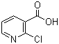 structure of CAS# 2942-59-8, 2-Chloronicotinic acid;2-Chloro-3-pyridinecarboxylic acid