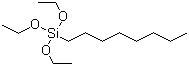 Triethoxyoctylsilane molecular structure (CAS 2943-75-1)