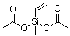 Vinylmethyldiacetoxysilane molecular structure (CAS 2944-70-9)