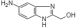 structure of CAS# 294656-36-3, 5-Amino-1H-benzimidazole-2-methanol;(5-Aminobenzimidazol-2-yl)methanol