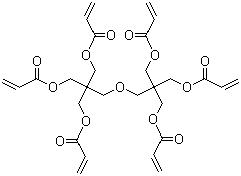Dipentaerythritol hexaacrylate molecular structure (CAS 29570-58-9)
