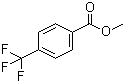 structure of CAS# 2967-66-0, Methyl 4-trifluoromethylbenzoate;4-(Trifluoromethyl)benzoic acid methyl ester; Methyl 4-(trifluoromethyl)benzoate