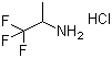 2-Amino-1,1,1-trifluoropropane hydrochloride molecular structure (CAS 2968-32-3)