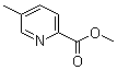 structure of CAS# 29681-38-7, Methyl 5-methylpyridine-2-carboxylate;5-Methylpicolinic acid methyl ester; 5-Methylpyridine-2-carboxylic acid methyl ester; Methyl 5-methyl-2-pyridinecarboxylate; Methyl 5-methylpicolinate; NSC 109152