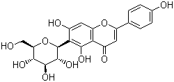 Isovitexin molecular structure (CAS 29702-25-8)