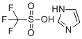 Imidazole trifluoromethanesulfonate molecular structure (CAS 29727-06-8)