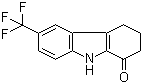 结构式 CAS# 297763-74-7, 6-(三氟甲基)-2,3,4,9-四氢-1H-咔唑-1-酮