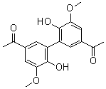 结构式 CAS# 29799-22-2, Diapocynin