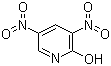 2-羟基-3,5-二硝基吡啶分子结构 (CAS 2980-33-8)
