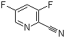 结构式 CAS# 298709-29-2, 2-氰基-3,5-二氟吡啶
