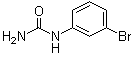 structure of CAS# 2989-98-2, 3-Bromophenylurea;3-Ureido-1-bromobenzene