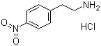 structure of CAS# 29968-78-3, 4-Nitrophenethylamine hydrochloride;2-(4-Nitrophenyl)ethylamine hydrochloride