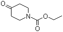 N-乙氧羰基-4-哌啶酮分子结构 (CAS 29976-53-2)