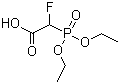 structure of CAS# 30094-32-7, 2-Diethylphosphono-2-fluoroacetic acid;(Diethylphosphono)fluoroacetic acid