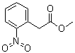 结构式 CAS# 30095-98-8, 2-硝基苯基乙酸甲酯