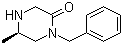 (5R)-5-Methyl-1-(phenylmethyl)-2-piperazinone molecular structure (CAS 301541-47-9)