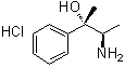 threo-(±)-3-Hydroxy-3-phenylbutane-2-ammonium chloride molecular structure (CAS 30185-70-7)