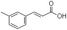 structure of CAS# 3029-79-6, 3-Methylcinnamic acid;m-Methylcinnamic acid; (2E)-3-(3-Methylphenyl)-2-propenoic acid