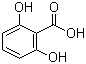 structure of CAS# 303-07-1, 2,6-Dihydroxybenzoic acid ;2,6-Resorcylic acid; gamma-Resorcylic acid