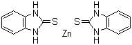 2-Mercaptobenzimidazol zinc salt molecular structure (CAS 3030-80-6)