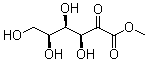 2-Keto-L-gulonic acid methyl ester molecular structure (CAS 3031-98-9)