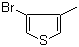 structure of CAS# 30318-99-1, 3-Bromo-4-methylthiophene