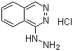 Hydralazine hydrochloride molecular structure (CAS 304-20-1)