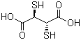 2,3-二巯基丁二酸分子结构 (CAS 304-55-2)