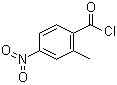 结构式 CAS# 30459-70-2, 4-硝基-2-甲基苯甲酰氯